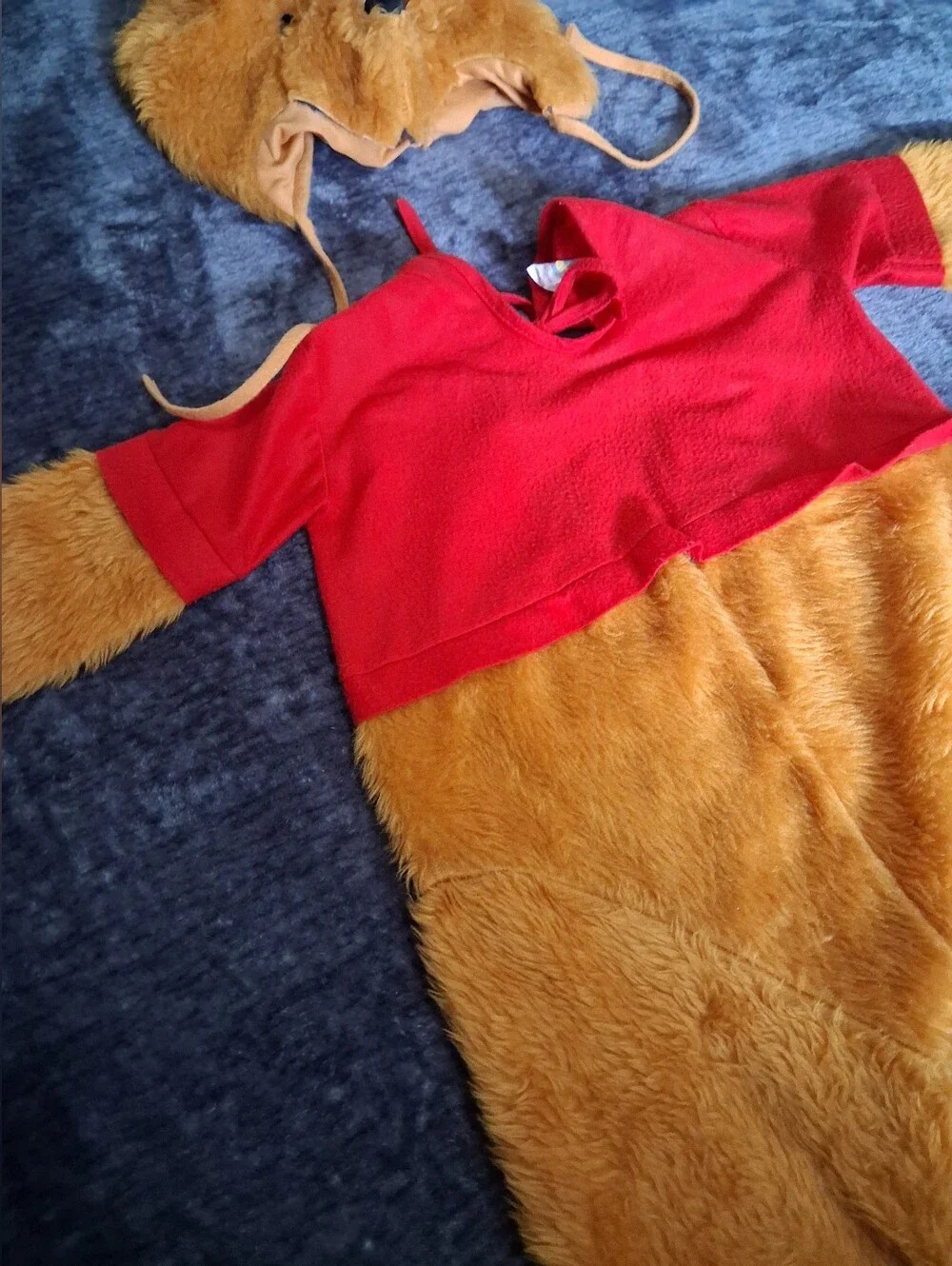 Vintage Disney Winnie the Pooh Halloween 2pc Costume Kids S (4-6)